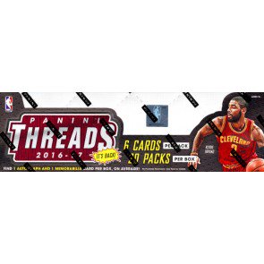 2016/17 Panini Threads Basketball Hobby 20 Box Case