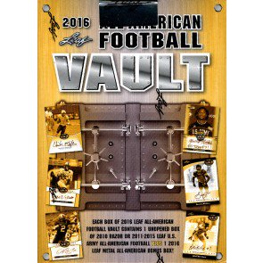 2016 Leaf All American Football - Vault Box