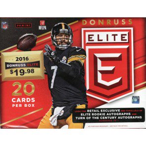 2016 Panini Donruss Elite Football Hanger Pack Box