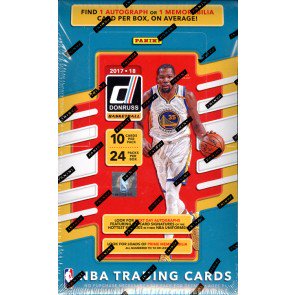 2017/18 Panini Donruss Basketball Hobby 20 Box Case