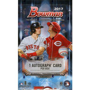 2017 Bowman Baseball Hobby 12 Box Case