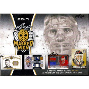 2017 Leaf Masked Men Hockey 12 Box Case