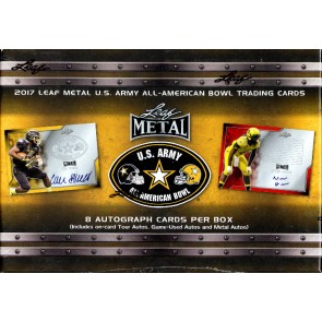 2017 Leaf Metal US Army All-American Bowl Football Box