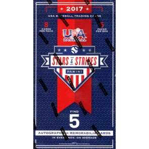 2017 Panini Stars and Stripes Baseball Hobby Box