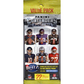 2017 Panini Contenders Football Fat Pack Box