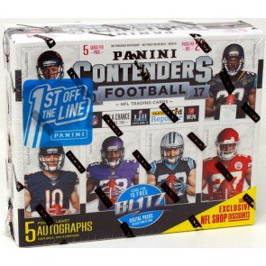 2017 Panini Contenders Football 1st Off The Line Hobby Box