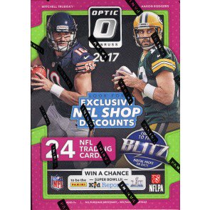 2017 Panini Donruss Optic Football Blaster Box