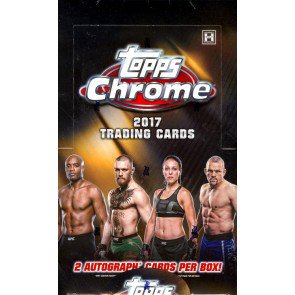 2017 Topps UFC Chrome Hobby Box