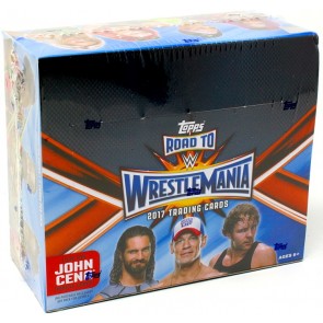2017 Topps WWE Road To Wrestlemania Retail Box
