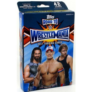 2017 Topps WWE Road To Wrestlemania Hanger Pack Box