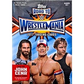 2017 Topps WWE Road To Wrestlemania Blaster