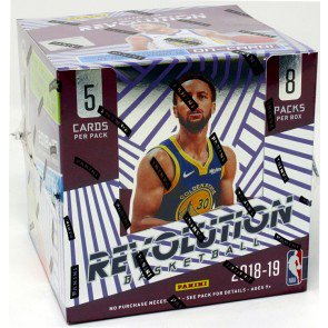 2018/19 Panini Revolution Basketball Hobby 8 Box Case