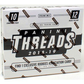 2018/19 Panini Threads Basketball Fat Pack Box