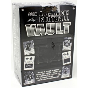 2018 Leaf US Army All-American Football Vault 12 Box Case
