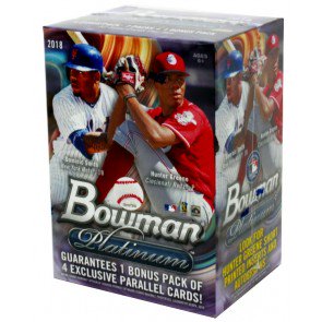 2018 Bowman Platinum Baseball Blaster Box