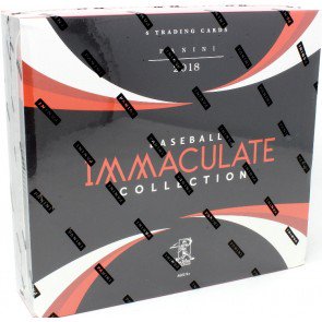 2018 Panini Immaculate Baseball 1st Off The Line Hobby Box