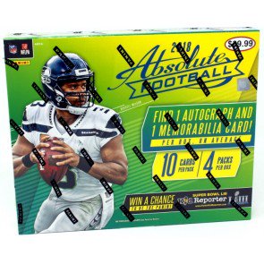 2018 Football Cards Boxes Cases