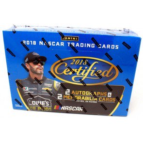 2018 Panini Certified Racing Hobby Box