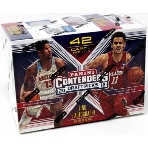 2018/19 Panini Contenders Draft Basketball Blaster Box