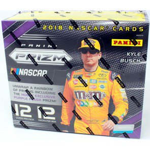 2018 Panini Prizm Racing Hobby 12 Box Case