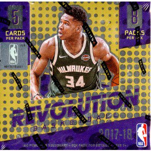 2017/18 Panini Revolution Basketball Hobby 8 Box Case