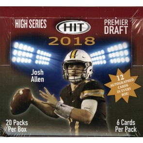 2018 Sage Hit High Series Football Hobby Box