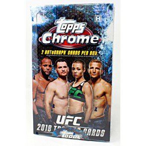 2018 Topps UFC Chrome Hobby Box 