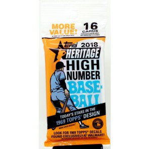 2018 Topps Heritage High Number Baseball Fat Pack