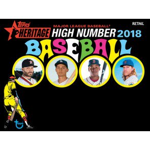 2018 Topps Heritage High Number Baseball Hanger 64 Pack Case