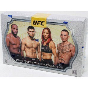 2018 Topps UFC Museum Collection Hobby 12 Box Case