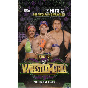 2018 Topps WWE Road To Wrestlemania Hobby 8 Box Case