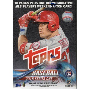 2018 Topps Series 1 Baseball Blaster Box