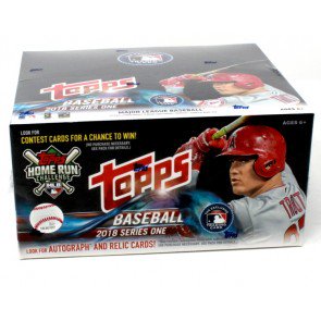 2018 Topps Series 1 Baseball Retail Box