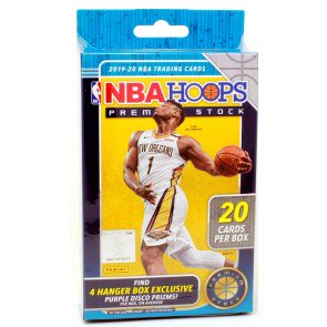 2019/20 Panini NBA Hoops Premium Stock Basketball Hanger Pack Box 