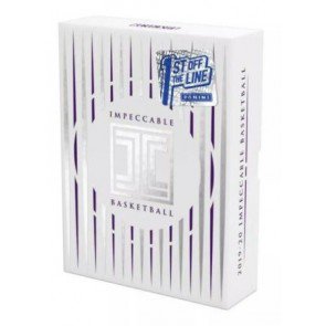 2019/20 Panini Impeccable Basketball 1st Off The Line Hobby Box