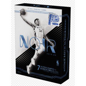 2019/20 Panini Noir Basketball 1st Off The Line Hobby Box