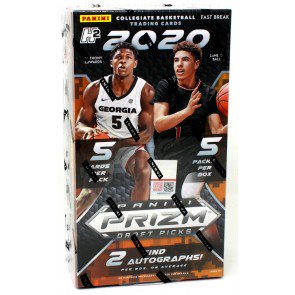 2020/21 Panini Prizm Draft Picks Fast Break Collegiate Basketball Box