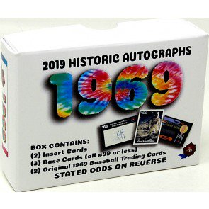 2019 Historic Autographs 1969 Box