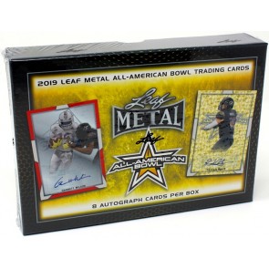 2019 Leaf Metal US Army All-American Bowl Football Hobby