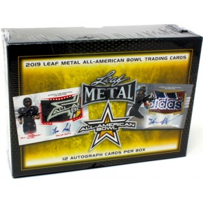 2019 Leaf Metal US Army All-American Bowl Football Jumbo