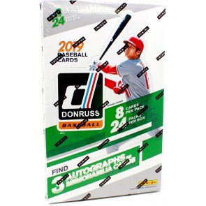 2019 Panini Donruss Baseball Hobby 16 Box Case