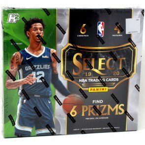 2019/20 Panini Select Basketball Hobby Hybrid Box