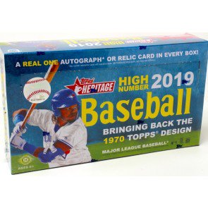 2019 Topps Heritage High Number Baseball Hobby