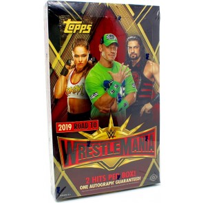 2019 Topps WWE Road To Wrestlemania Hobby Box