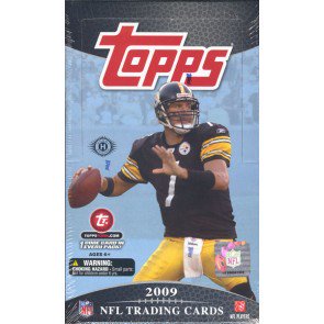 2009 Topps Football Hobby 12 Box Case
