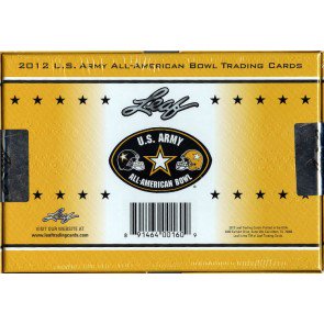 2012 Leaf US Army All American Football Box