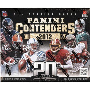 2012 Panini Contenders Football Hobby Box