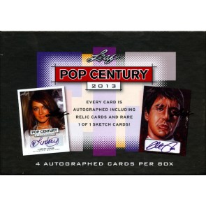 2013 Leaf Pop Century Trading Cards Box