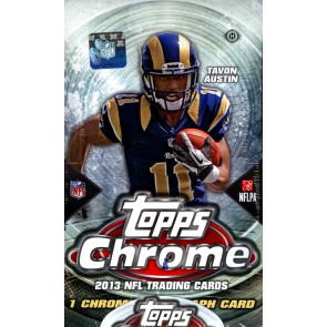 2013 Topps Chrome Football Hobby 12 Box Case