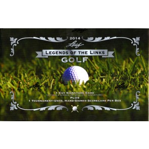 2014 Leaf Legends of the Links Golf 12 Box Case